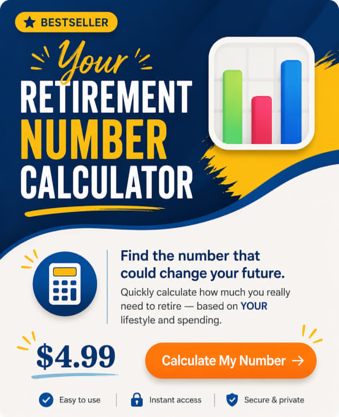 The Retirement Number Calculator — interactive web app